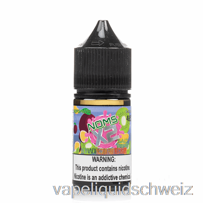 Kiwi-Passionsfrucht-Nektarinen-Salz - Nomenon E-Liquids - 30 Ml 48 Mg Vape Liquid E-Liquid Schweiz